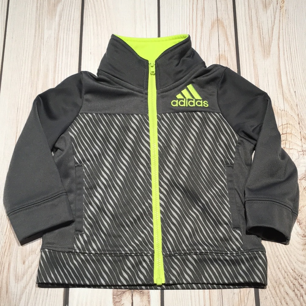 Adidas baby’s lightweight zip jacket